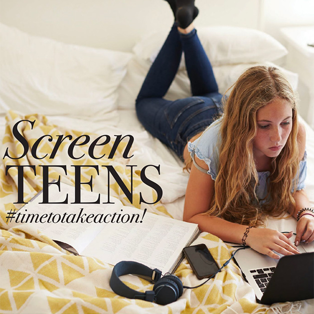 Screen Teens #timetotakeaction! Podcast Cover Image